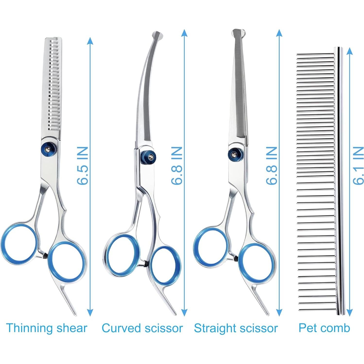 Tijeras de Aseo 5 en 1 Lengnoyp Acero Inoxidable