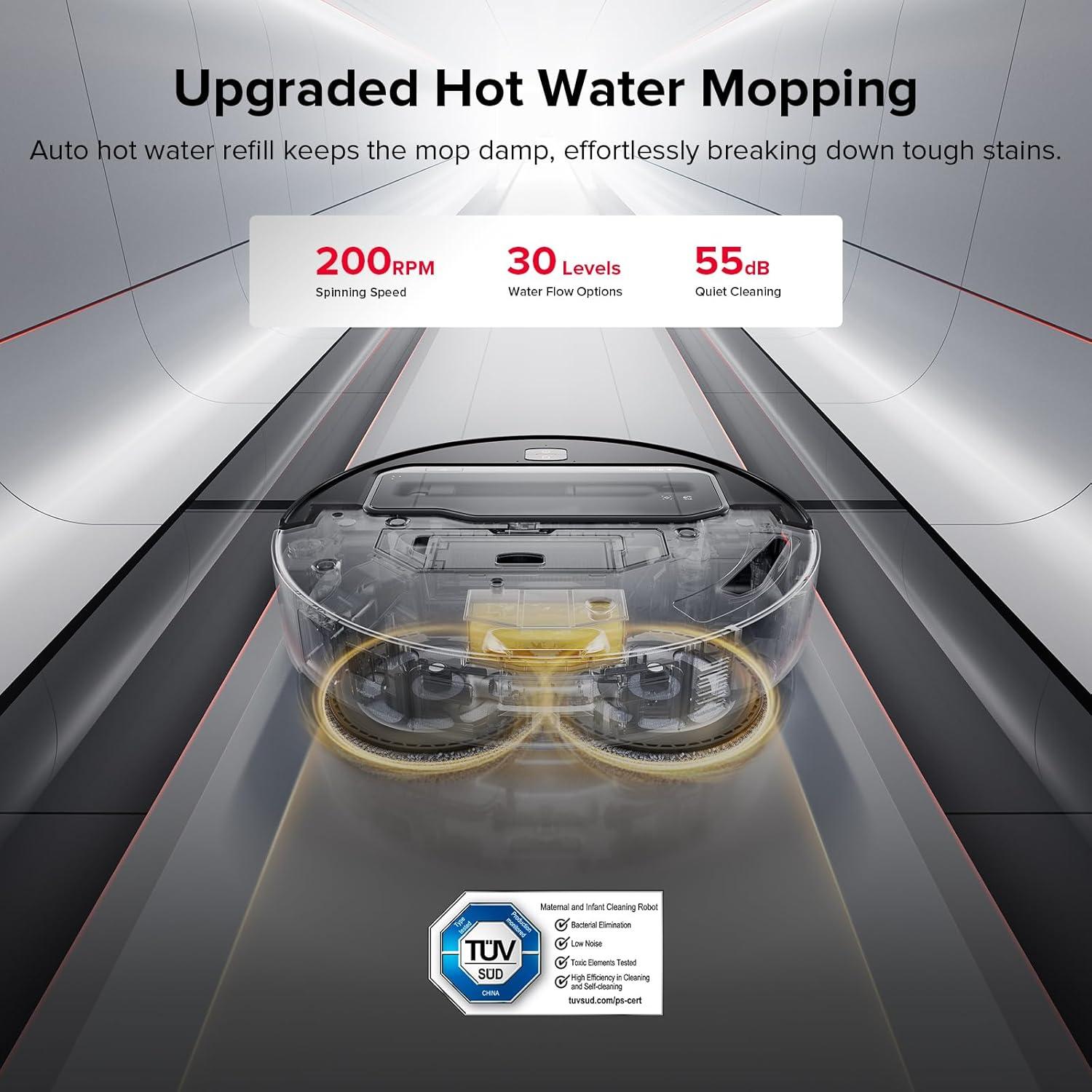 Aspiradora Robot Roborock Saros Z70 con Limpieza Inteligente