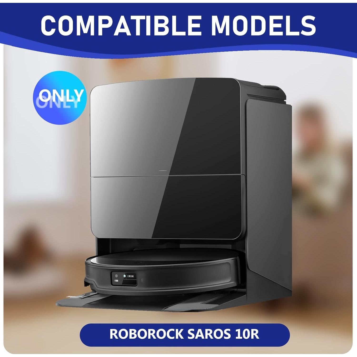 Kit de Accesorios SIRYELEC para Aspiradora Roborock Saros 10R