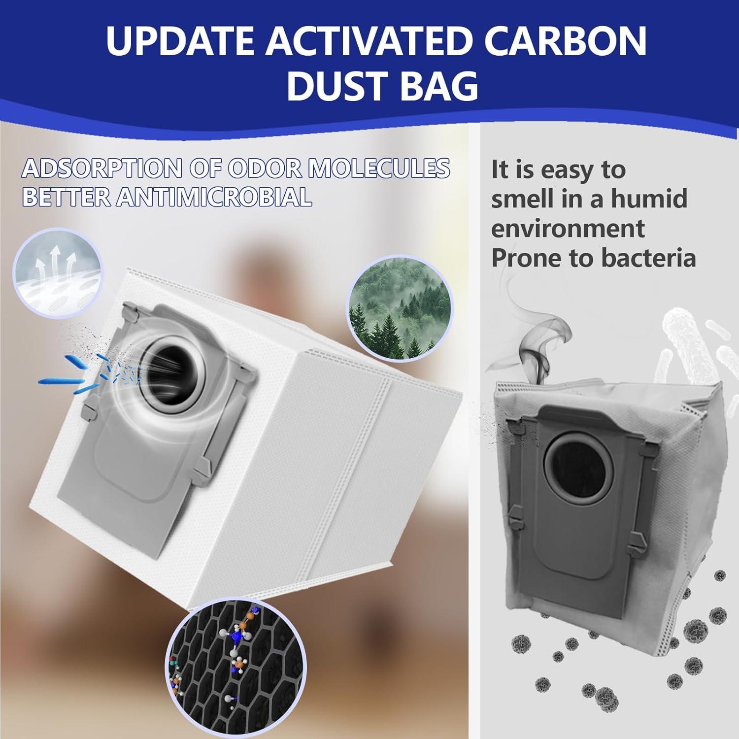 Kit de Accesorios SIRYELEC para Aspiradora Roborock Saros 10R