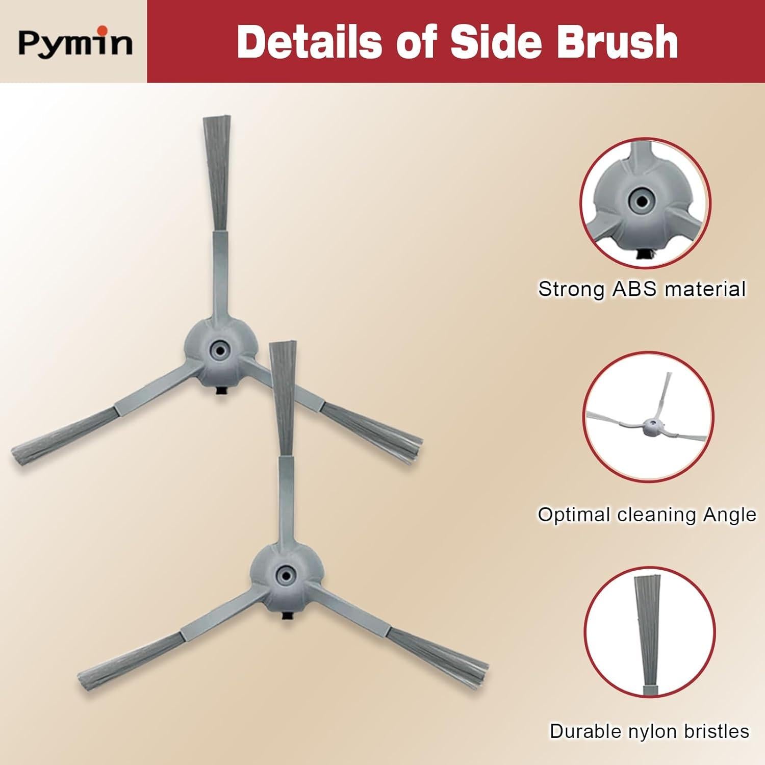 Cepillos Laterales Pymin 6 Pack para Aspiradora Eufy L60