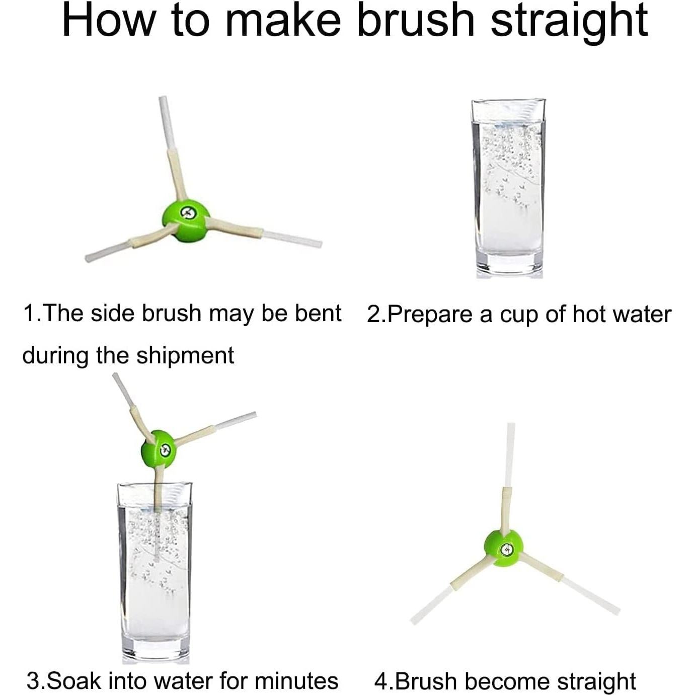 Kit de Accesorios para iRobot Roomba i7 i6 i8 i3 E5 E6 - 7 Piezas