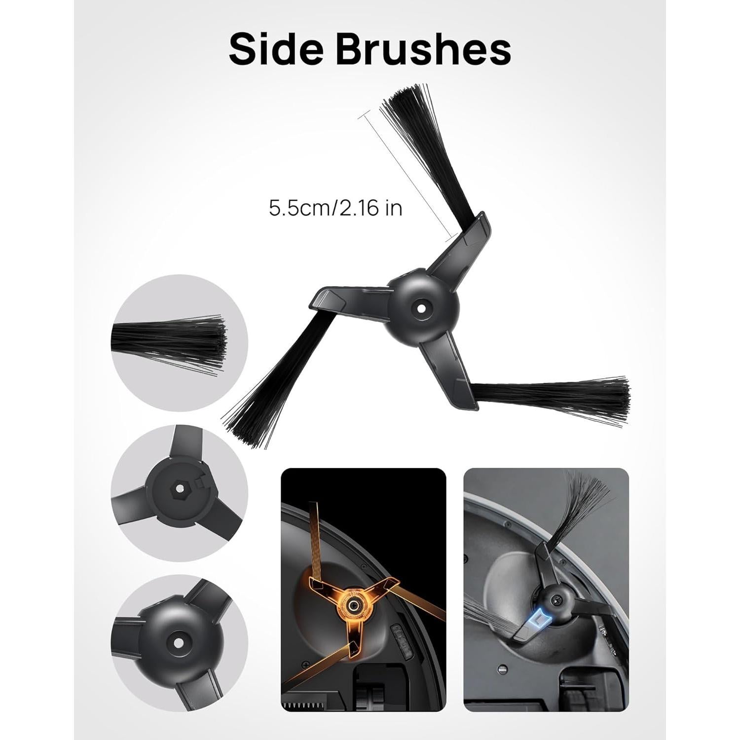 3i S10 Ultra Robot Vacuum and Mop with Replacement Accessories Kit