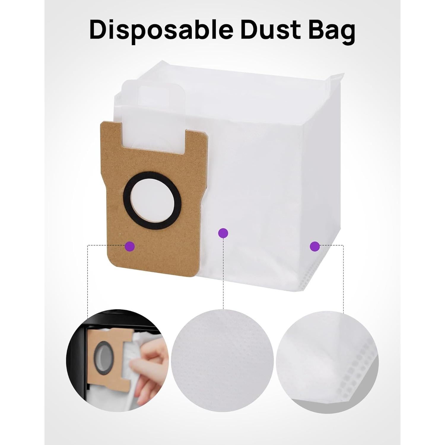 3i S10 Ultra Robot Vacuum and Mop with Replacement Accessories Kit