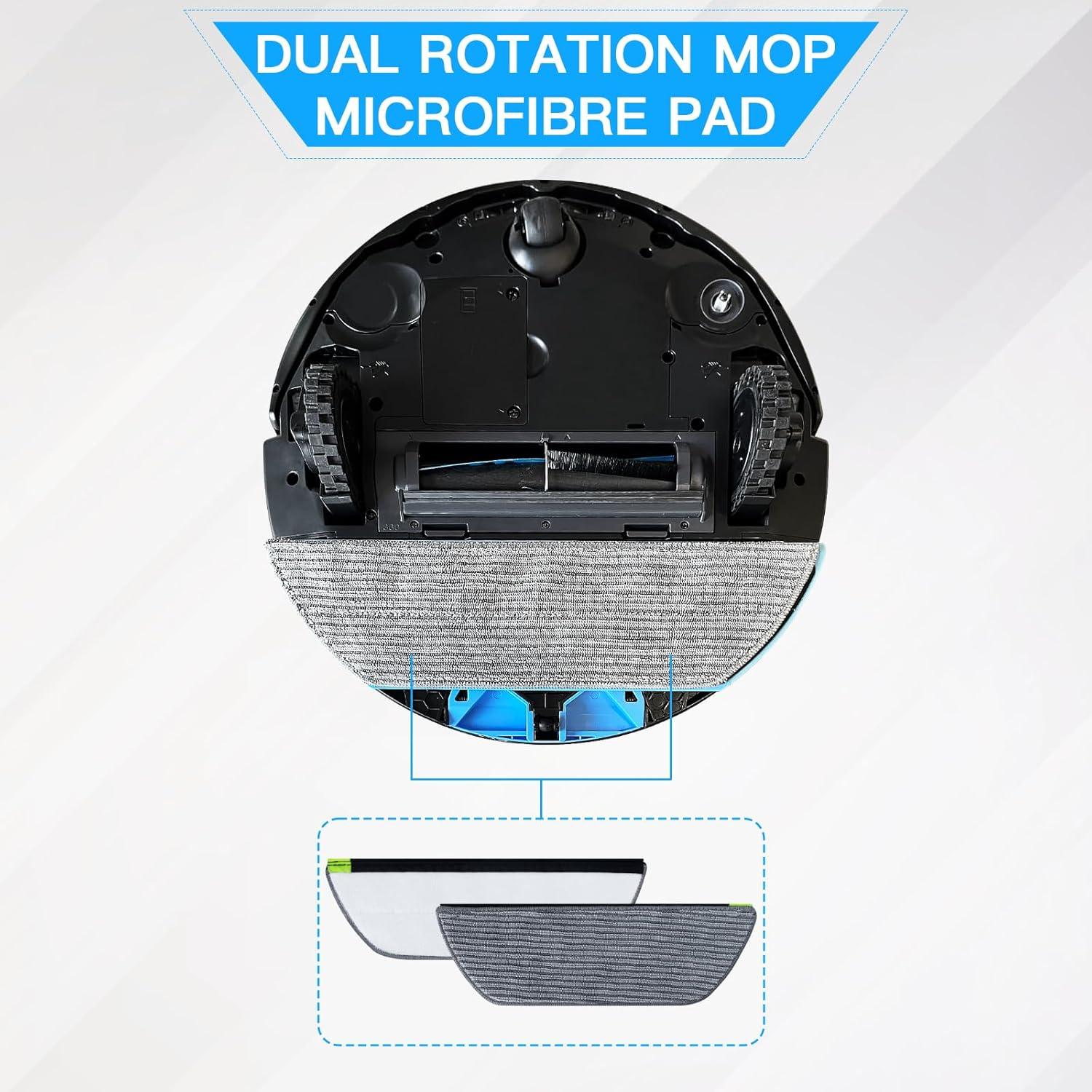 6 Paños de Mopa Repuestos para Aspiradora Robot Shark AV2800