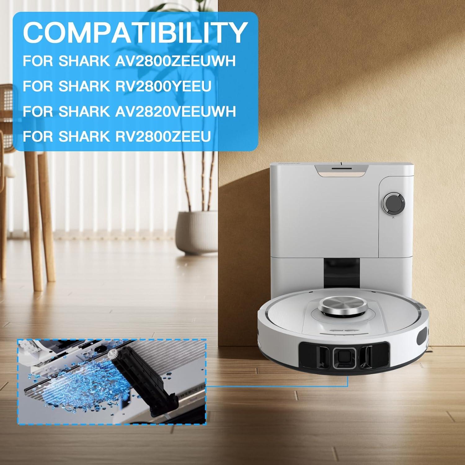 6 Paños de Mopa Repuestos para Aspiradora Robot Shark AV2800