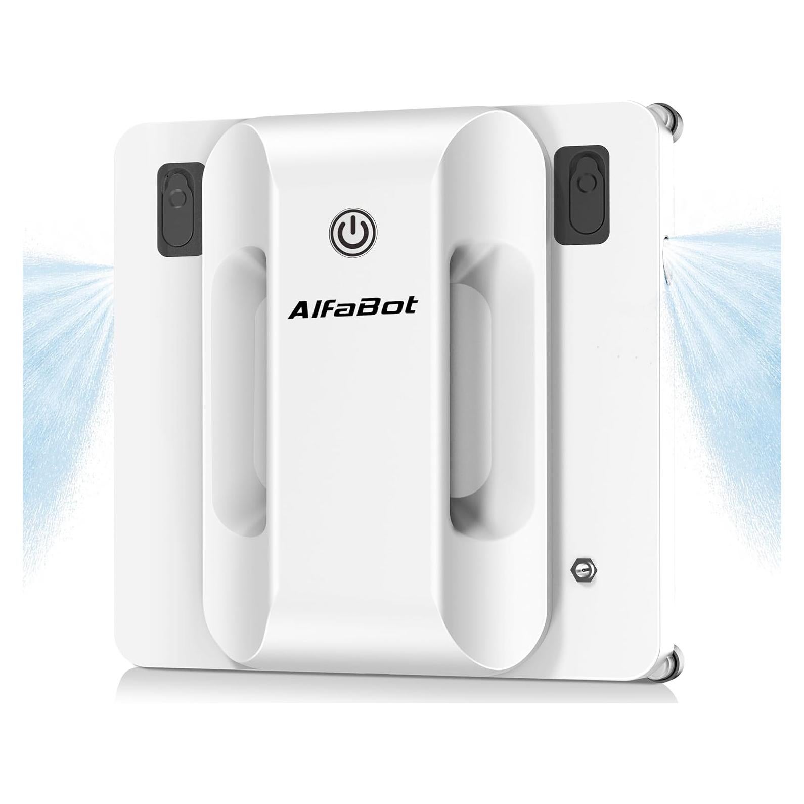 Robot Limpiador de Ventanas AlfaBot GLS400, 2800Pa, Doble Rocío