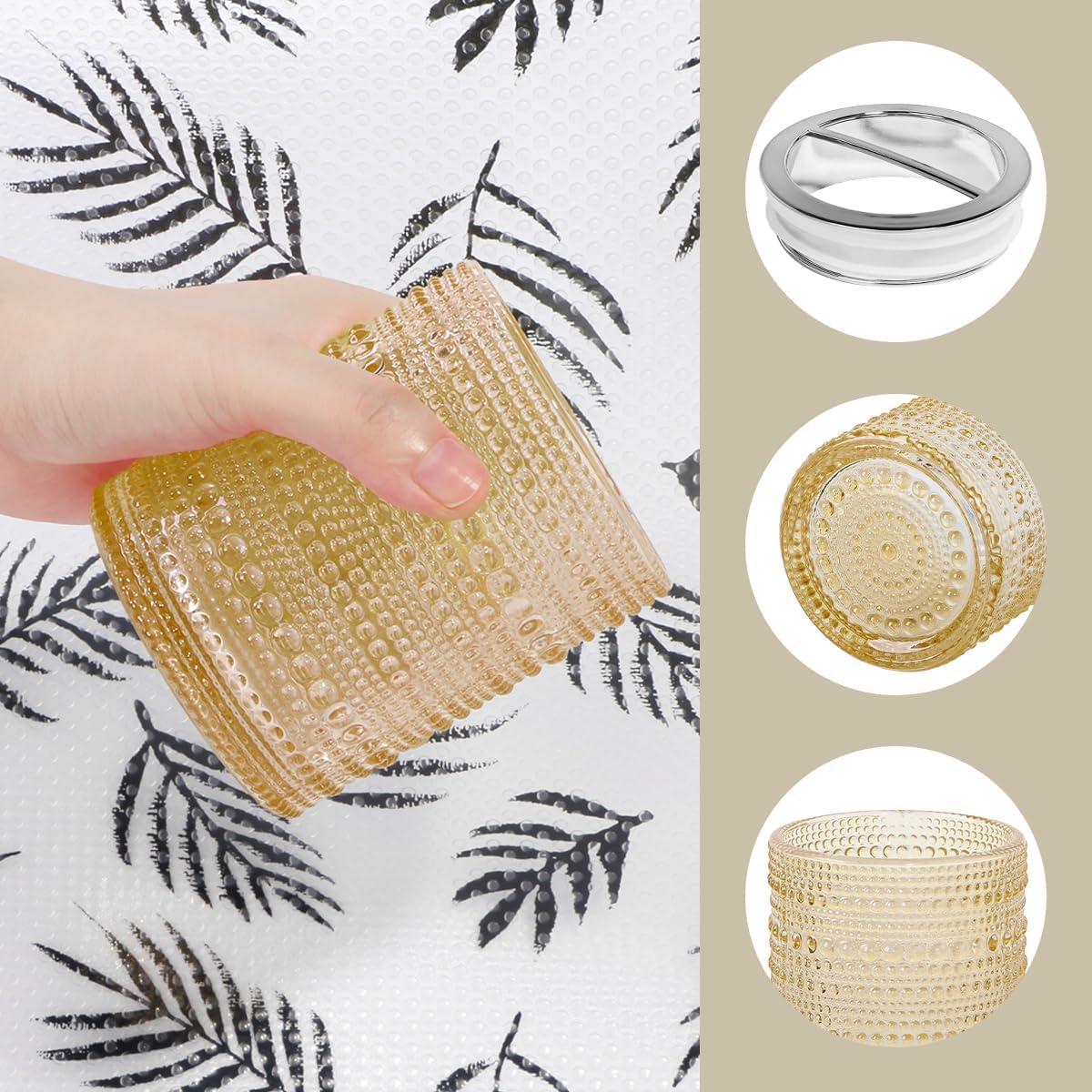 Soporte de Cepillo de Dientes Tonxus Ámbar de Vidrio 295ml