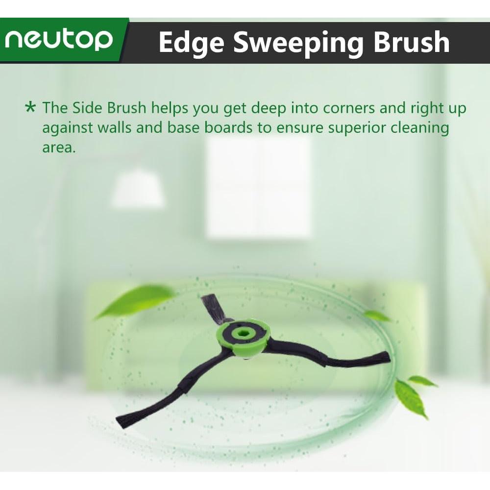 Cepillos Laterales Neutop para iRobot Roomba e/i/j - 9 Piezas