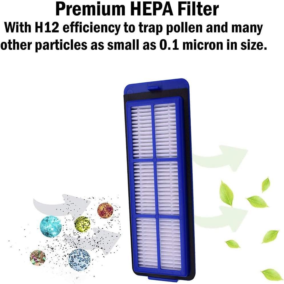 8 Filtros de Repuesto Threeten East para Eufy RoboVac 11S Max