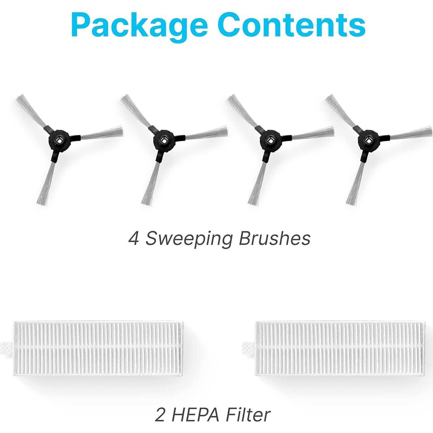 Kit de Accesorios para Aspiradora Robot Dana Trading PUCRCX70