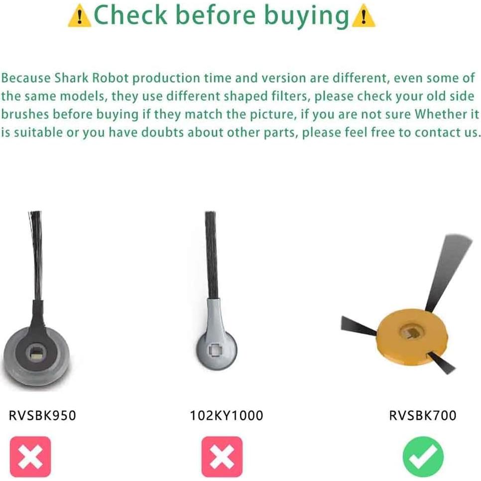 Kit de Reemplazo para Aspiradora Robot Shark ION RV700 RV720 RV750
