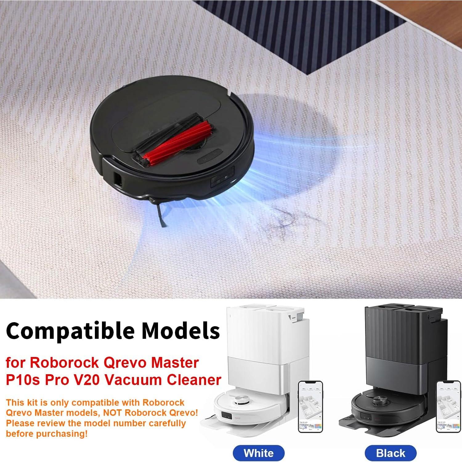 Kit de Accesorios 22 Piezas para Aspiradora Roborock Qrevo Master