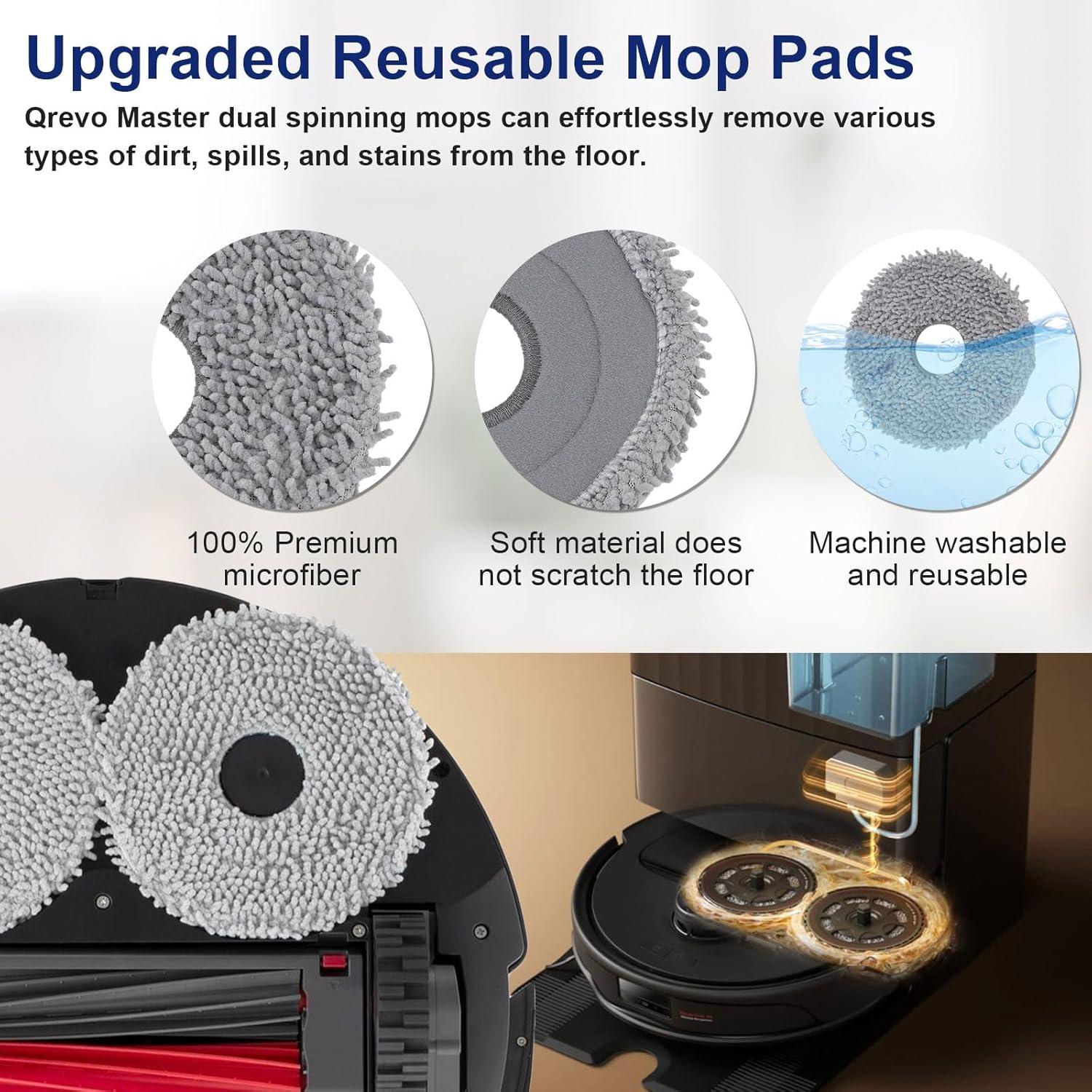 Kit de Accesorios 22 Piezas para Aspiradora Roborock Qrevo Master