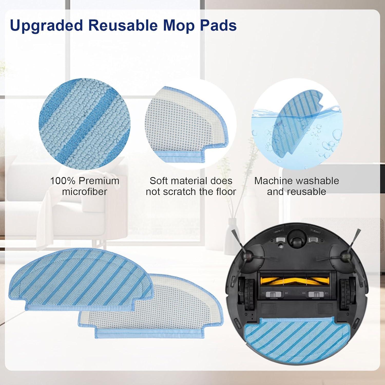 Kit de Accesorios 19 Piezas para ECOVACS DEEBOT N10 PLUS/T9+/N8 PRO+/N8+/T8AIVI+/T8+