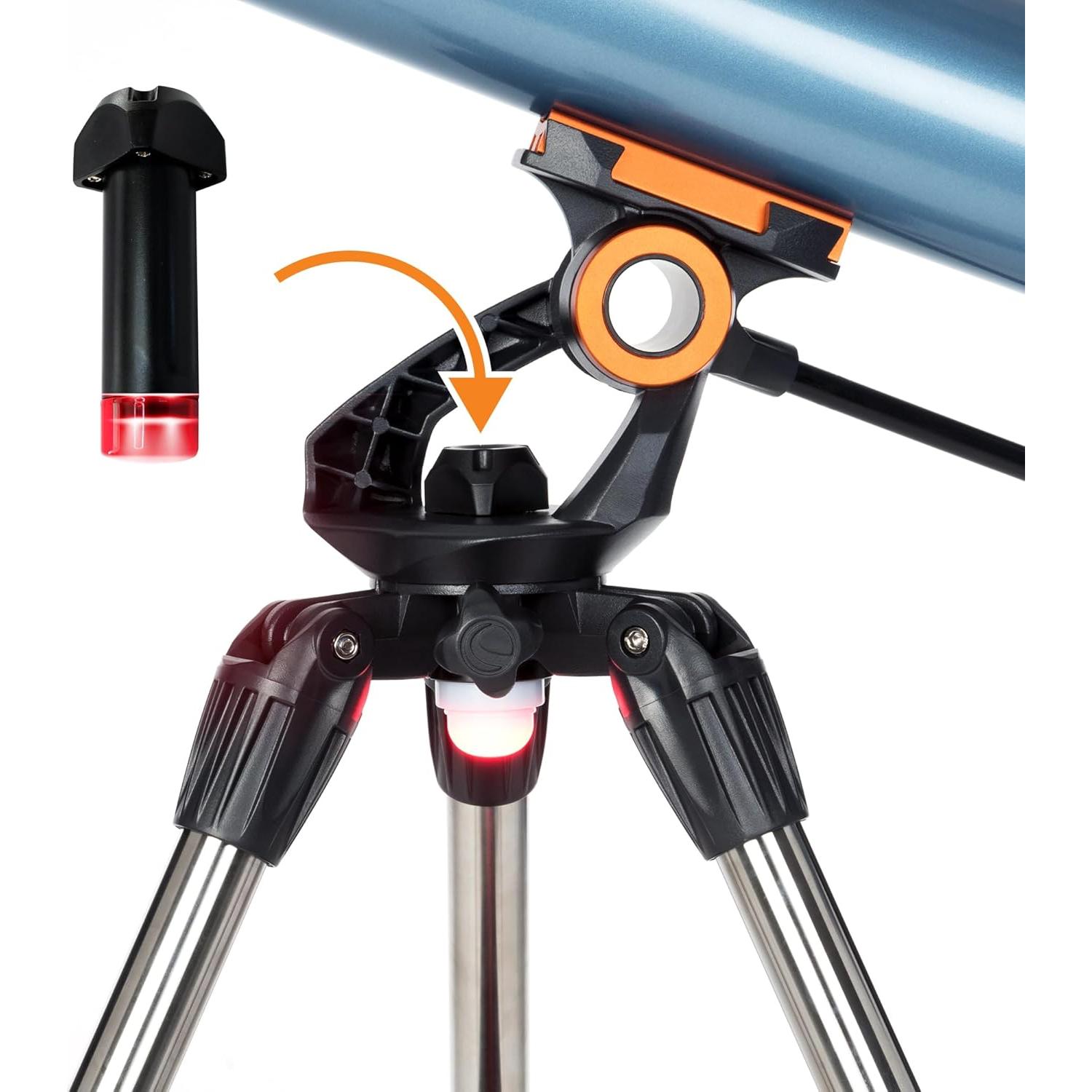 Telescopio Refractor Celestron Inspire 100AZ, 5.62 kg