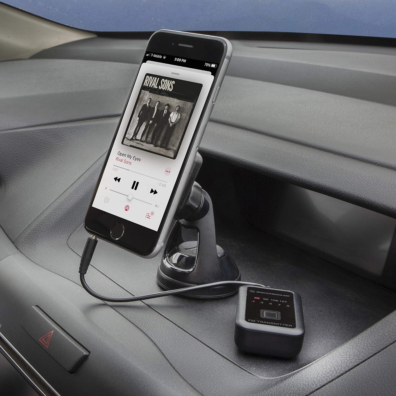 Transmisor FM Estéreo Scosche FMT5 con 20 Frecuencias