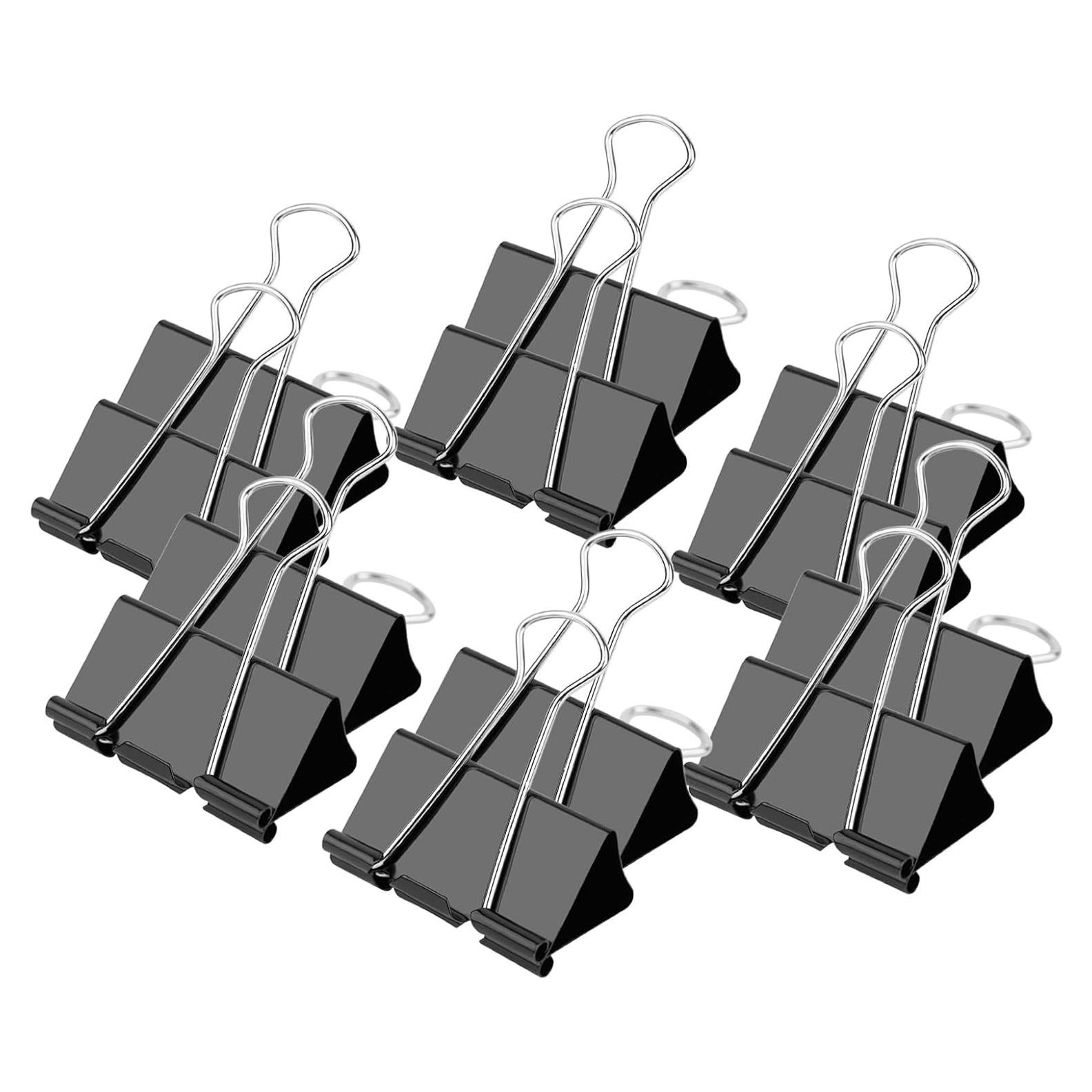 Clips de Encuadernación Medianos Ufmarine 3.18 cm - 40 Pcs