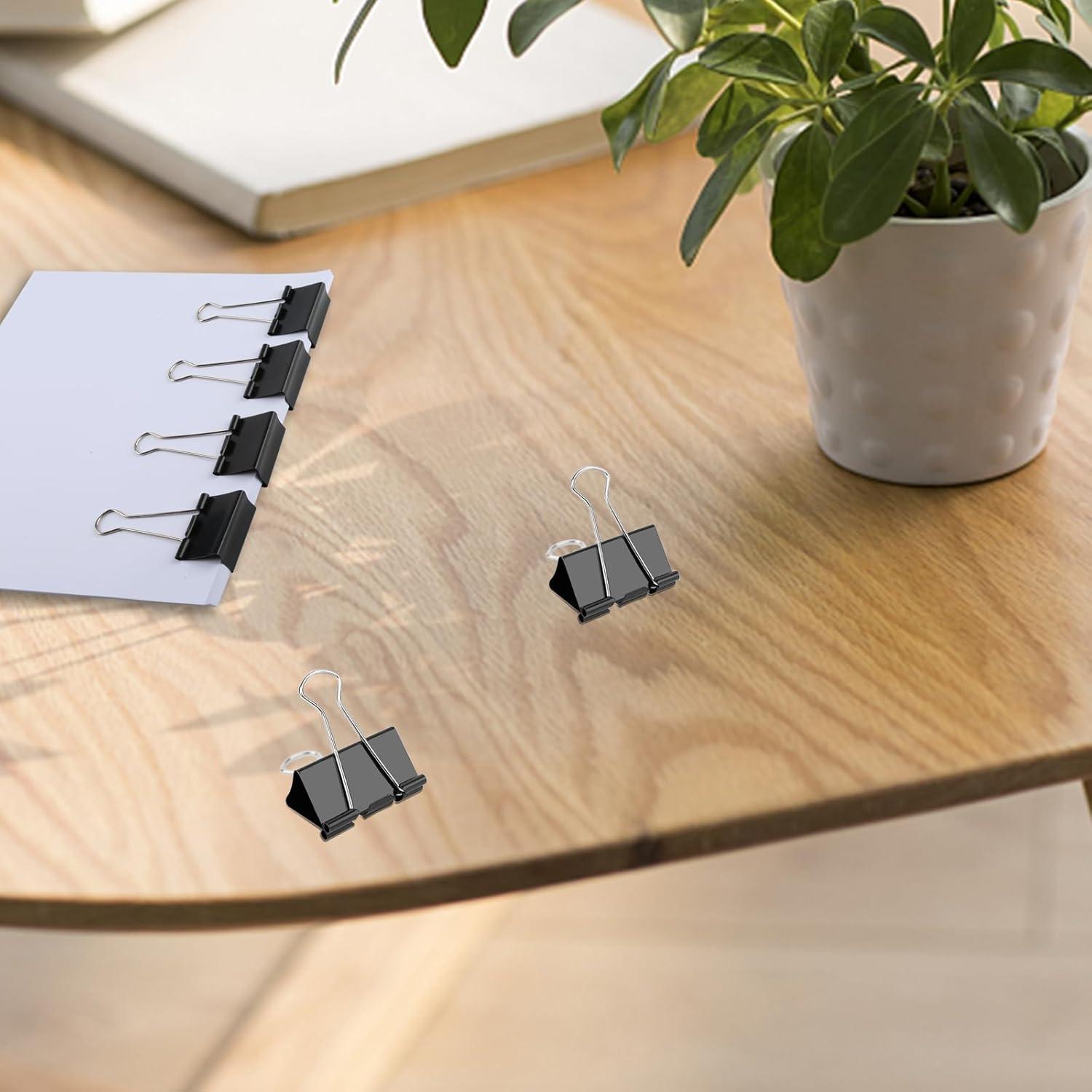 Clips de Encuadernación Medianos Ufmarine 3.18 cm - 40 Pcs