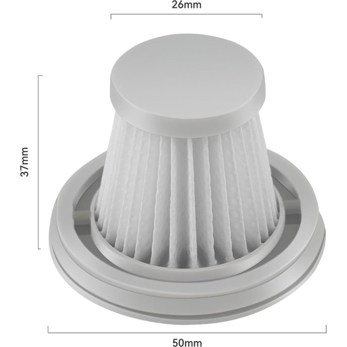Paquete de 2 Filtros HEPA Fearet para Aspiradora Mijia Mini