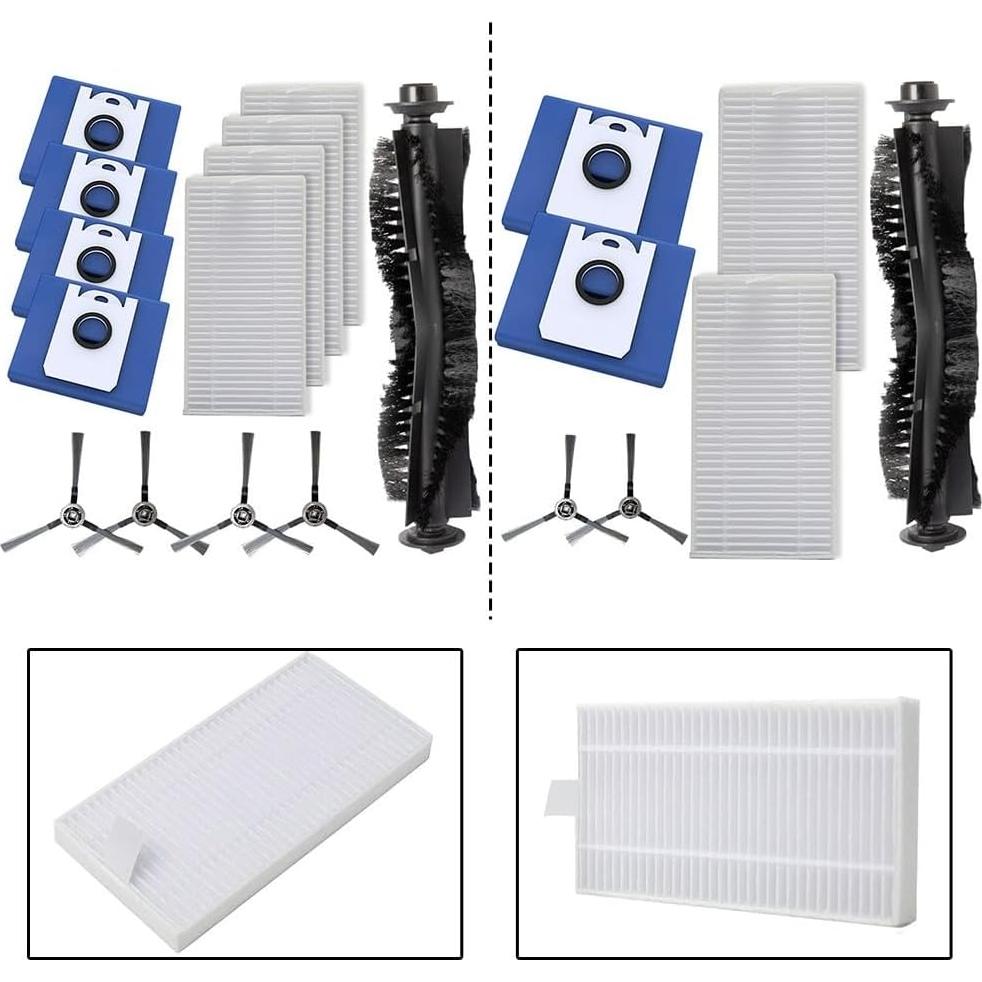 Kit de Repuestos para Aspiradora bObsweep - Cepillo, Filtros y Bolsas