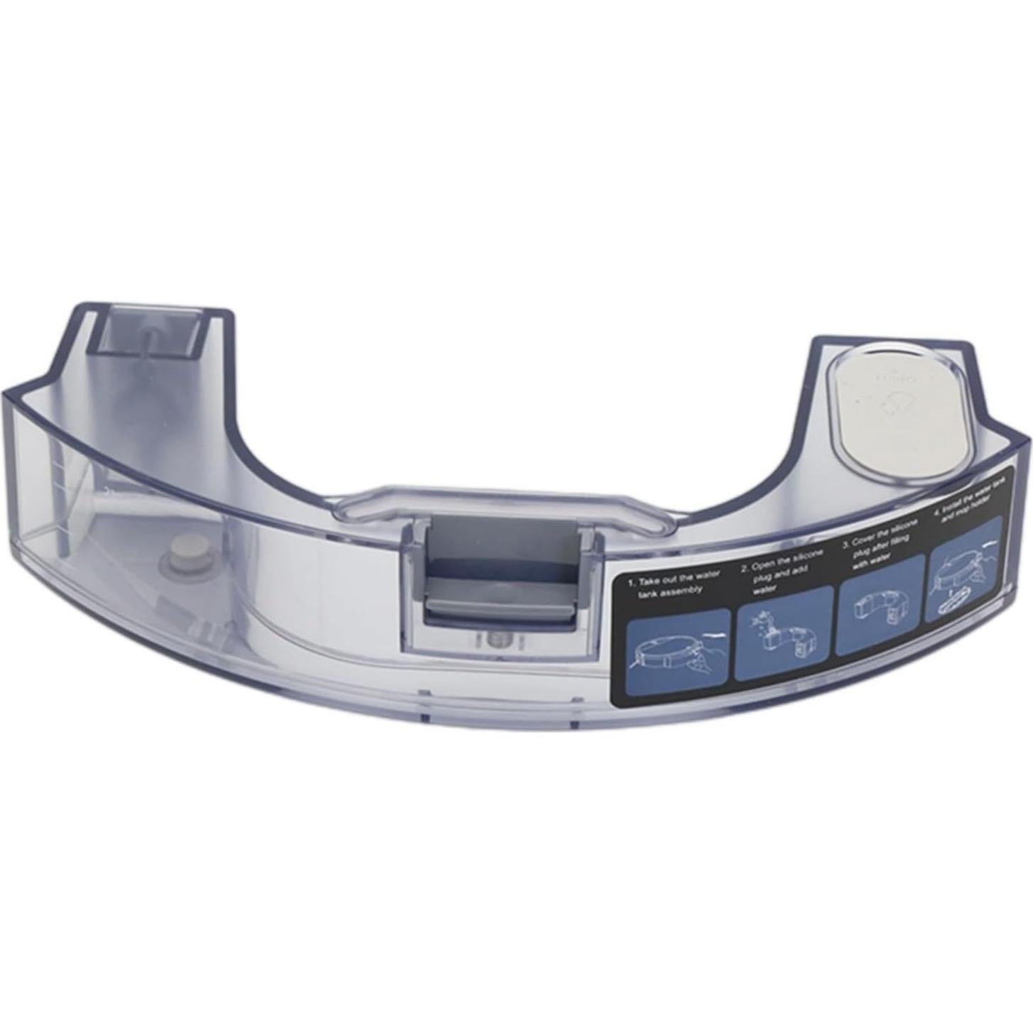 Vacuum Replacement Water Tank Set,For MAMNV For ZCWA Robotic Vacuum Cleaner,Water Tank For Robot Vacuum Cleaner Accessorie