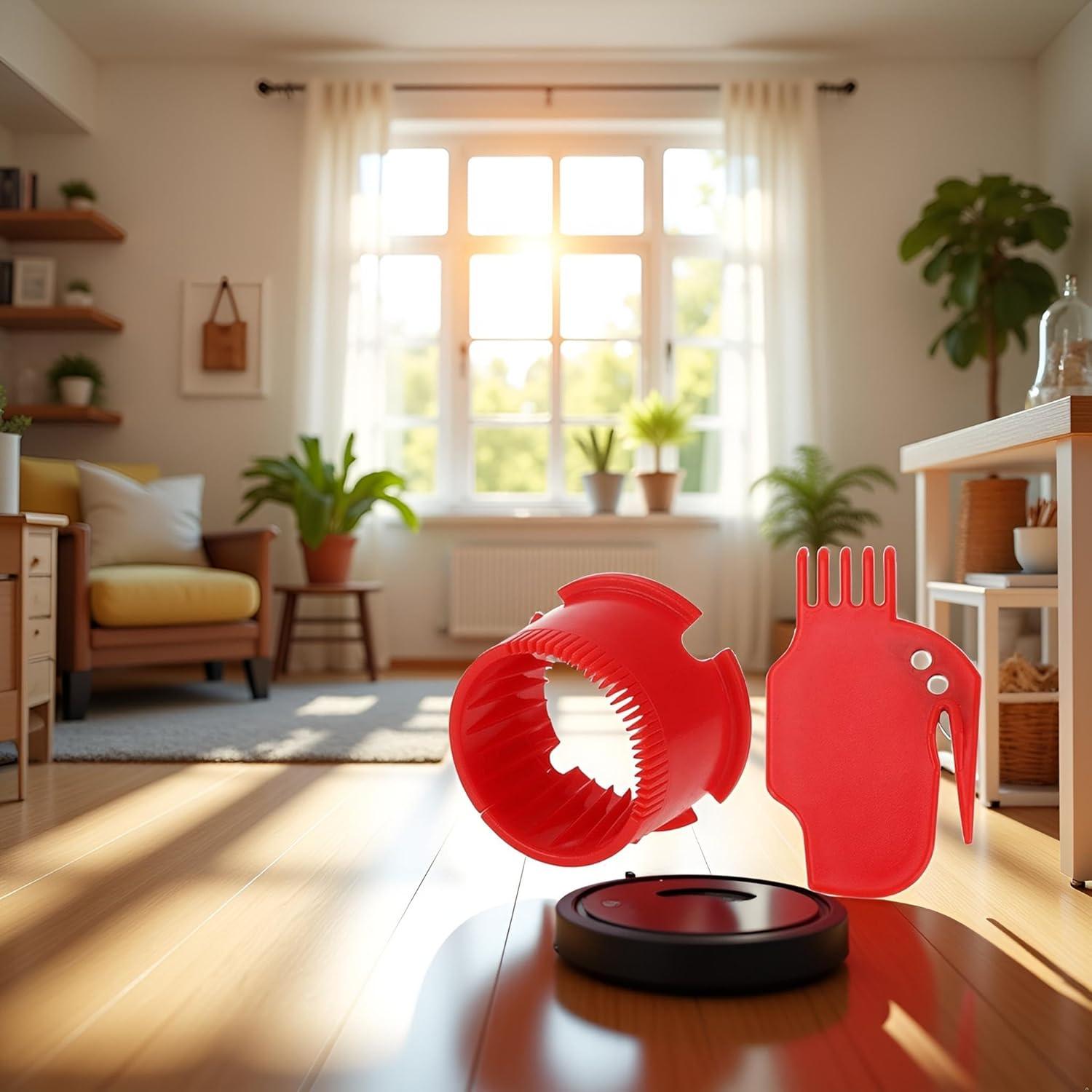 Cepillo de limpieza rojo WsjiaboFux para iRobot Roomba 400-700