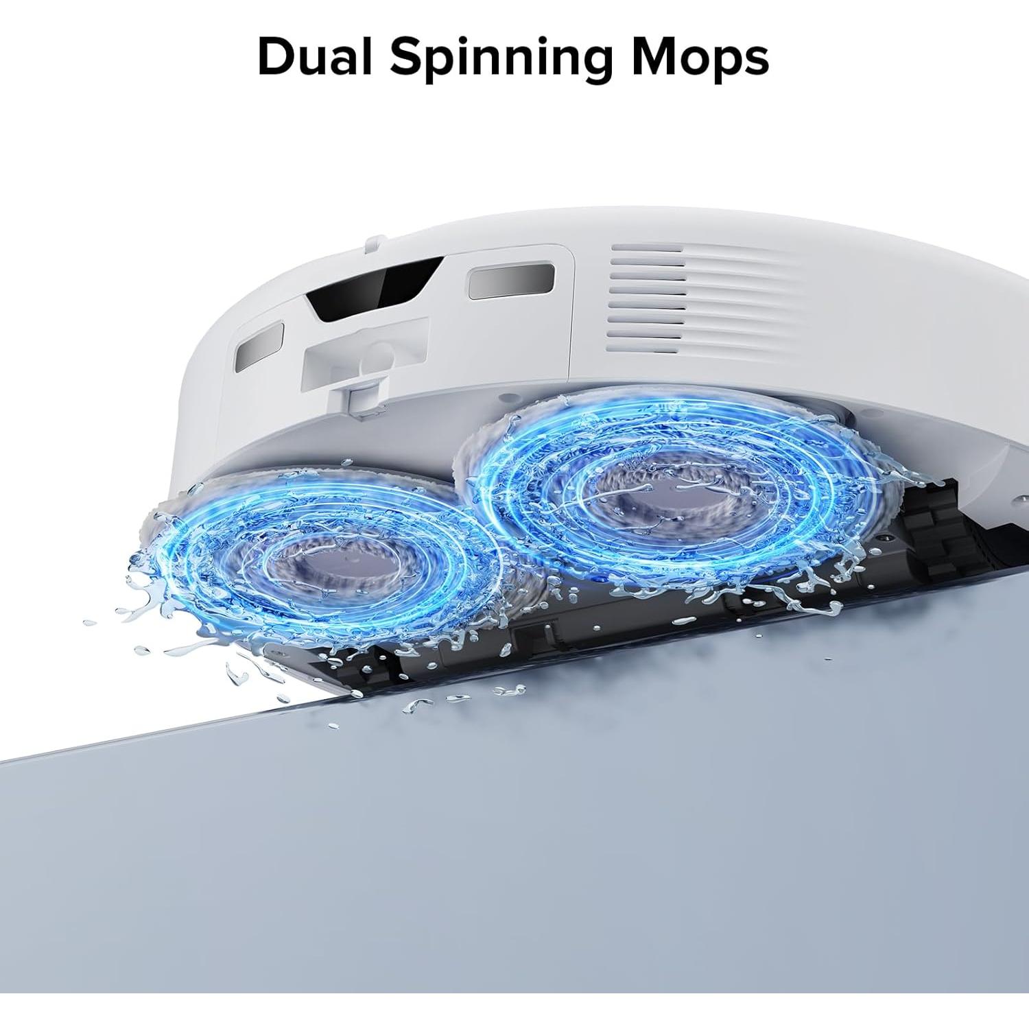 Paquete de 4 Paños de Microfibra Roborock para Mopa Qrevo