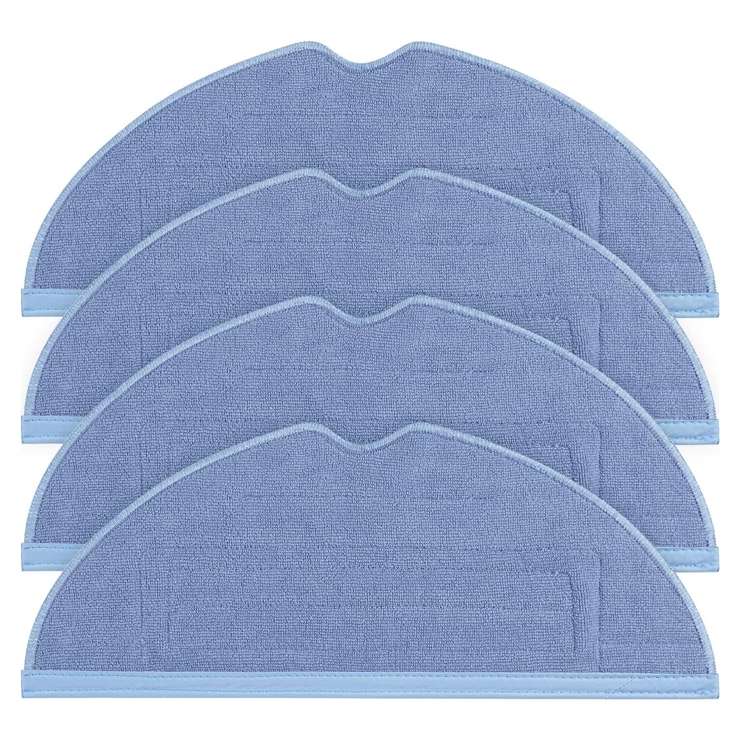 4 Almohadillas de Trapeador Roborock T7S S7 MaxV Reutilizables