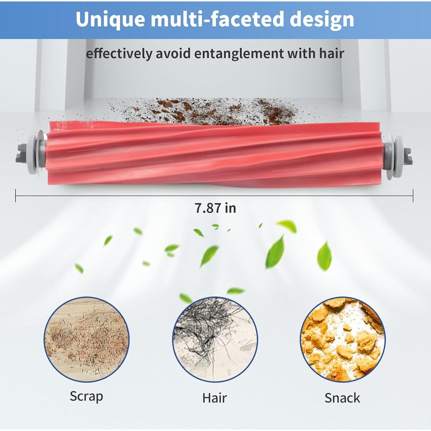 Accesorios de Repuesto AKUSCON para Roborock QRevo S - 21 Piezas