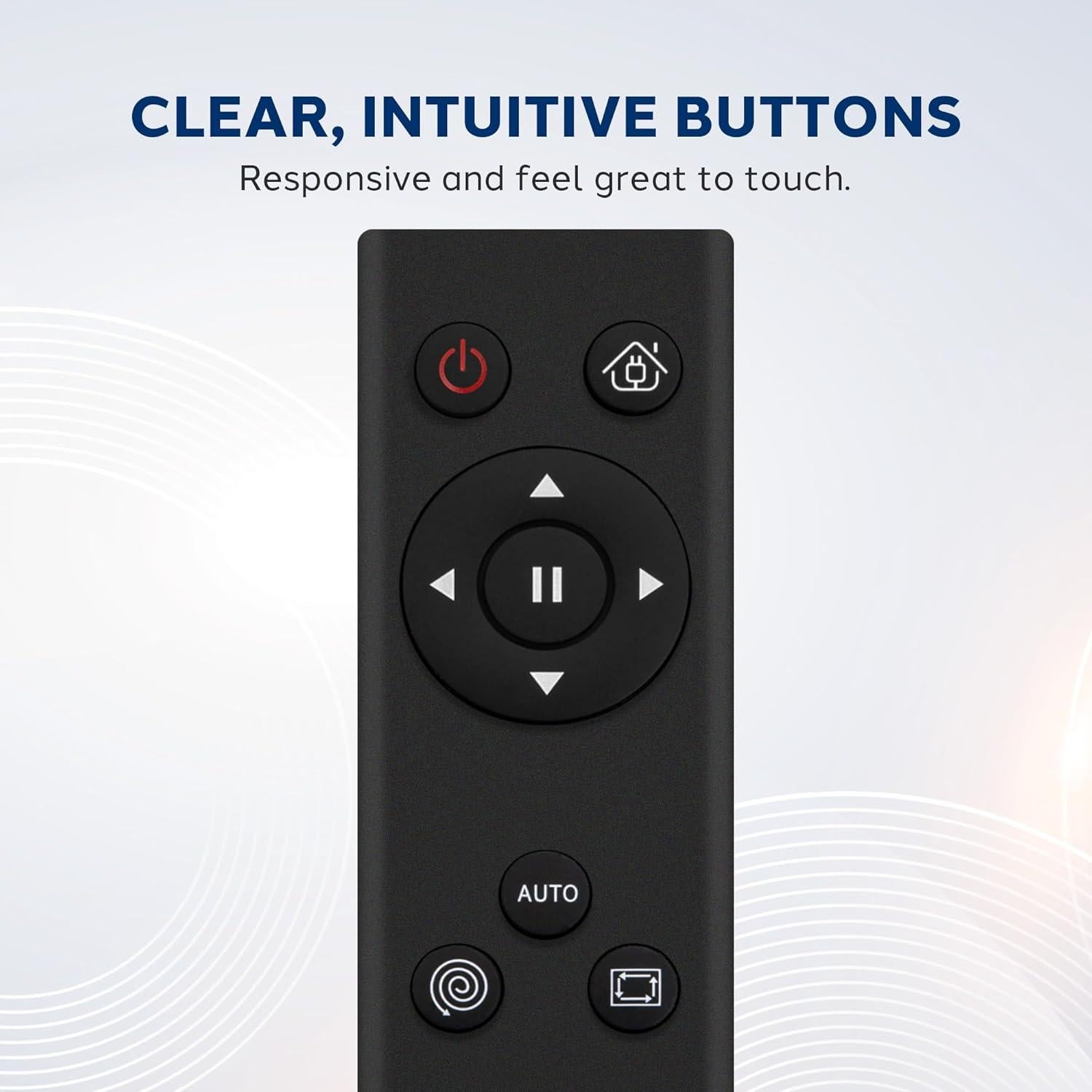 Control Remoto Pure Clean para Aspiradora Robot PUCRCVAC100BK/WT