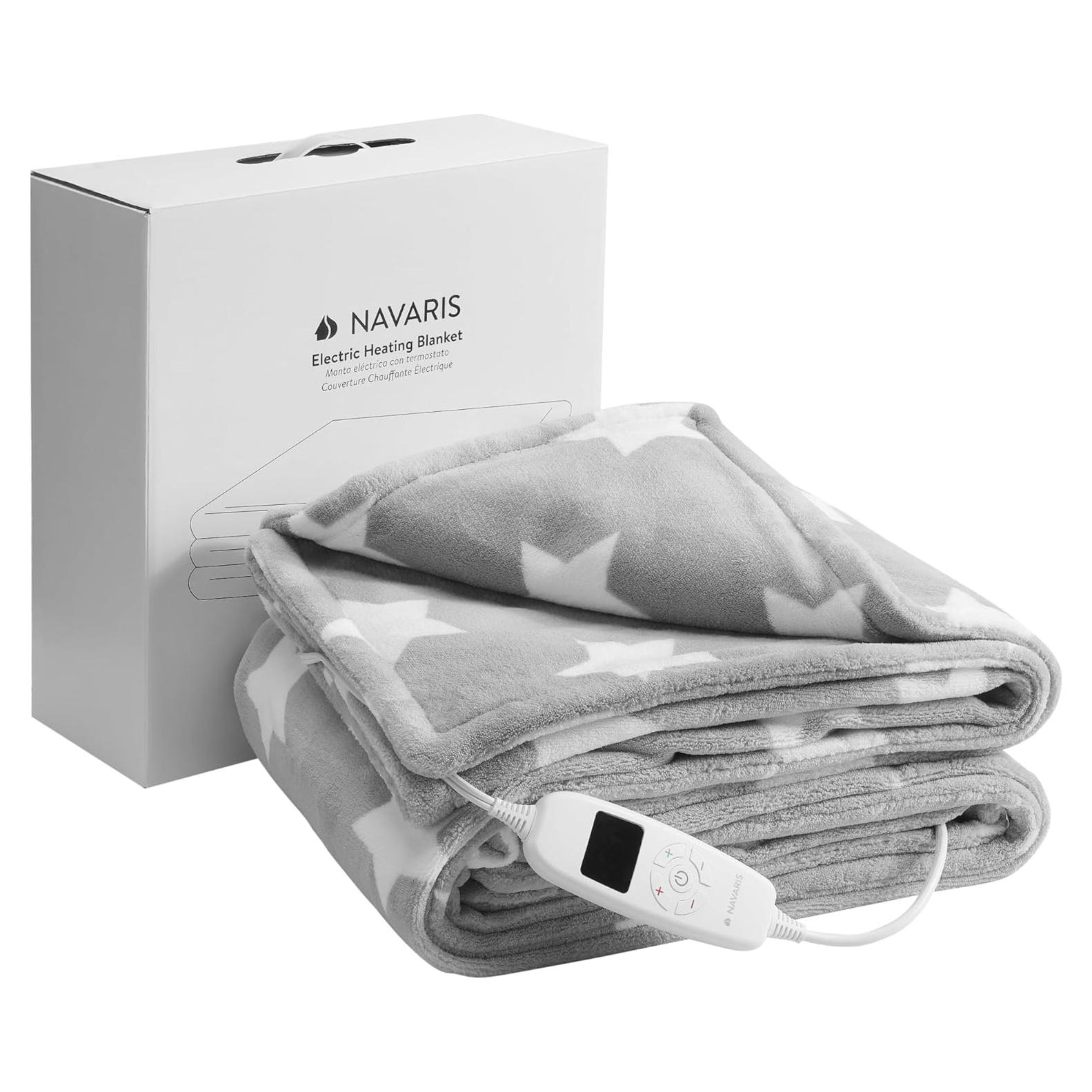 Manta Térmica Eléctrica Navaris 152x127 cm - 10 Modos Calor