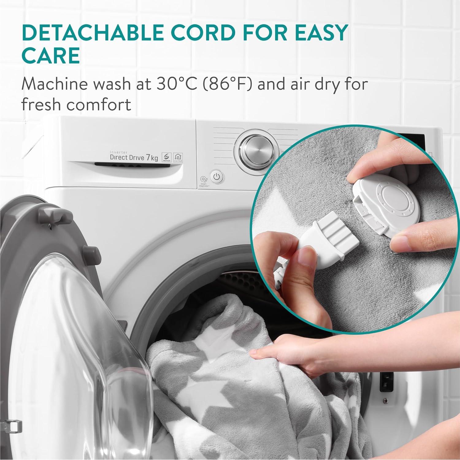 Manta Térmica Eléctrica Navaris 152x127 cm - 10 Modos Calor