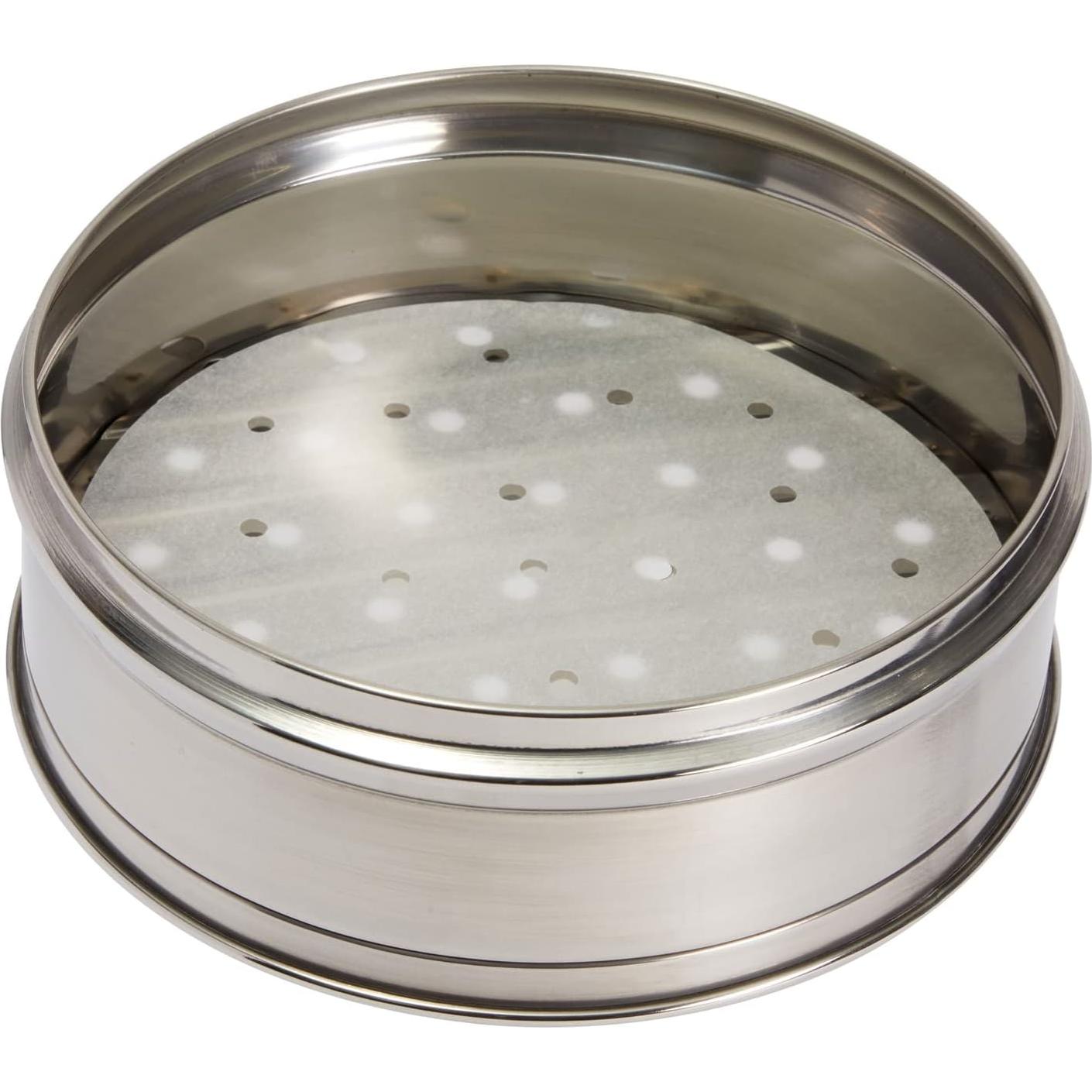 Forros Redondos para Freidora de Aire Juvale 8" - 100 Hojas Pergamino