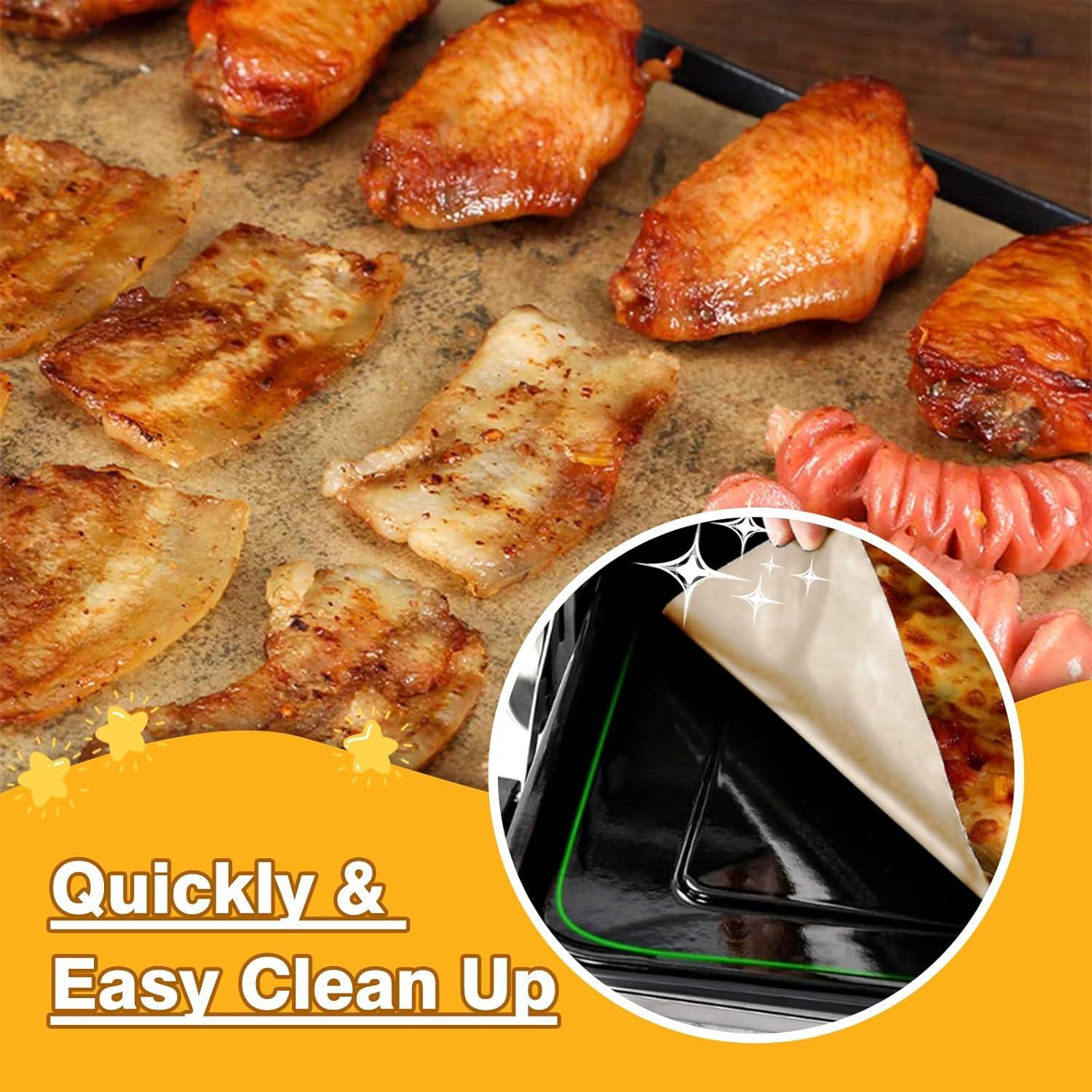 Forros desechables para freidora CHEFMAN 10 Qt - 100 PCS papel pergamino