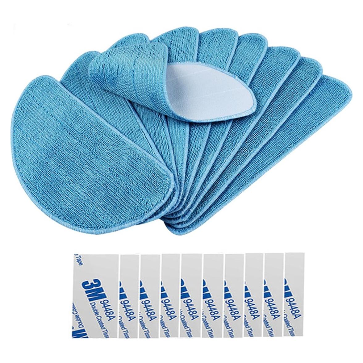 10 Paños de Mopa Reemplazo Electropan para Aspiradoras Ilife