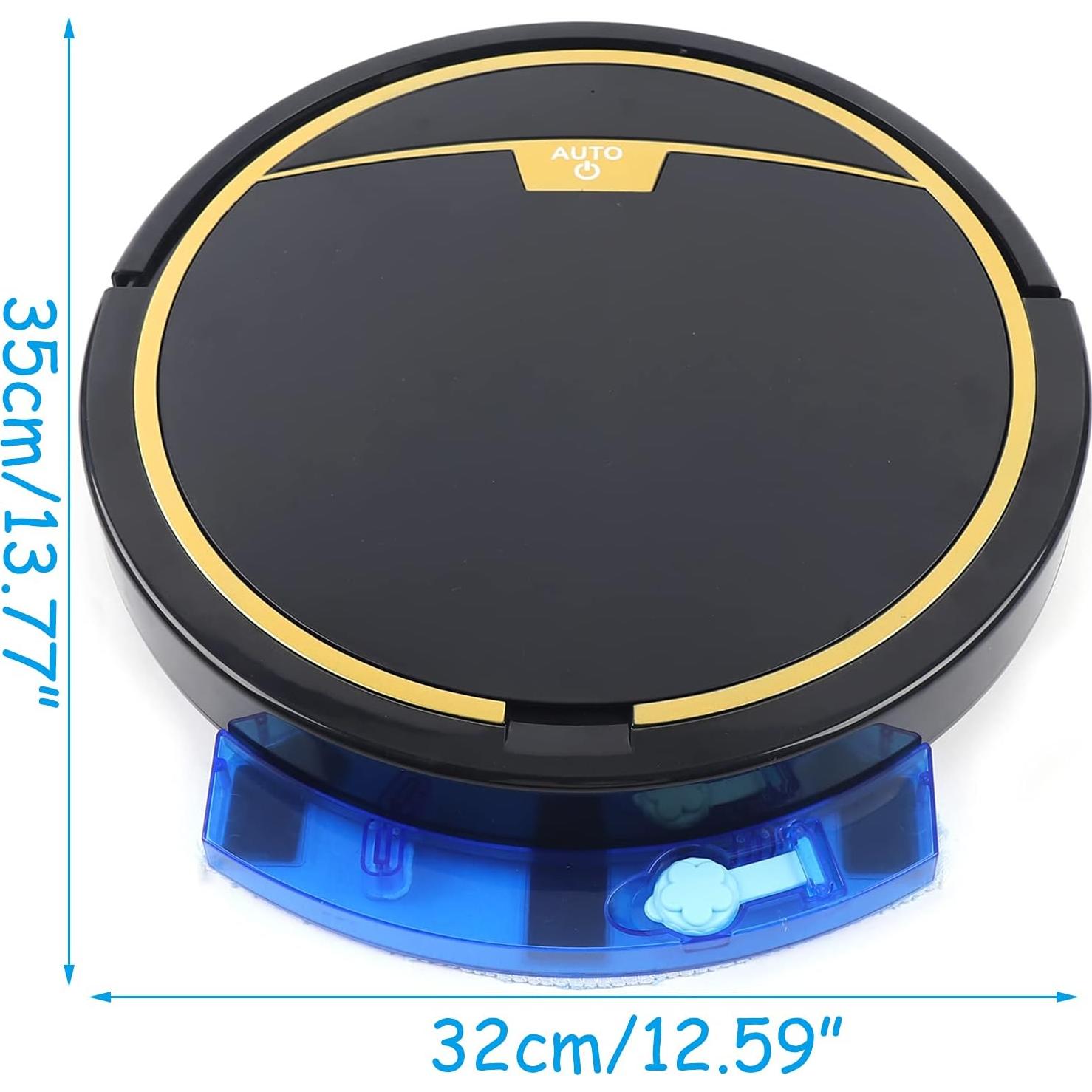 Aspiradora Robot Inteligente ZGEXING RS300 2800Pa 3 en 1 Negro