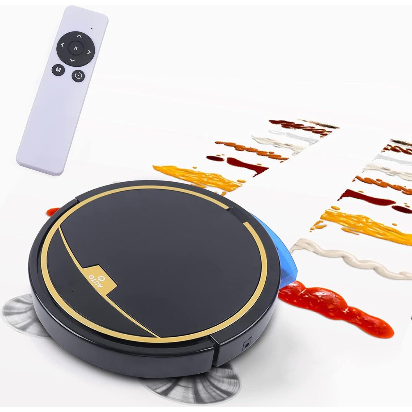 Aspiradora Robot Inteligente ZGEXING RS300 2800Pa 3 en 1 Negro