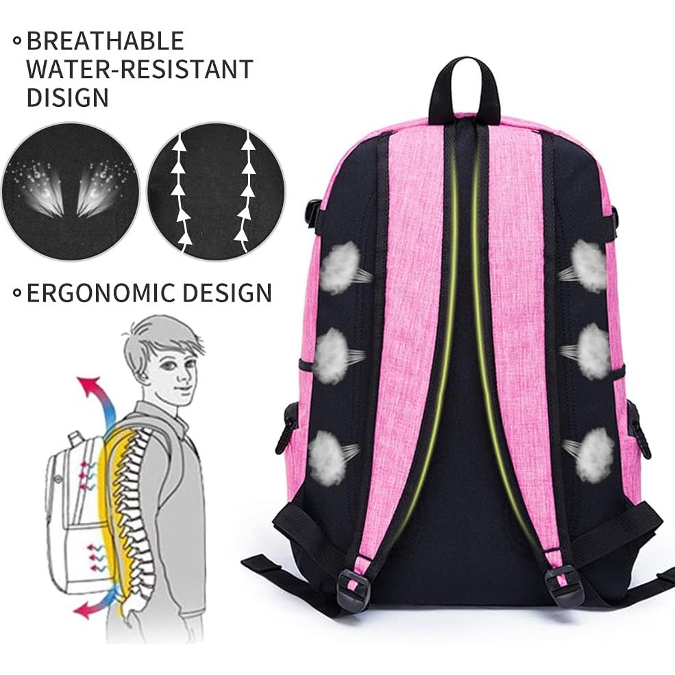 Mochila Escolar Ricky-H 20L Ligera para Laptop