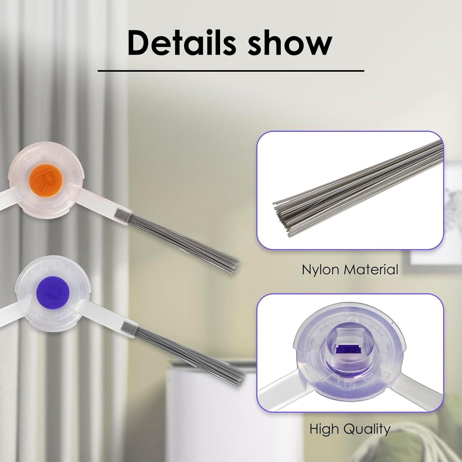 10 Piezas Cepillos Laterales MIBUMIKI para Narwal Freo