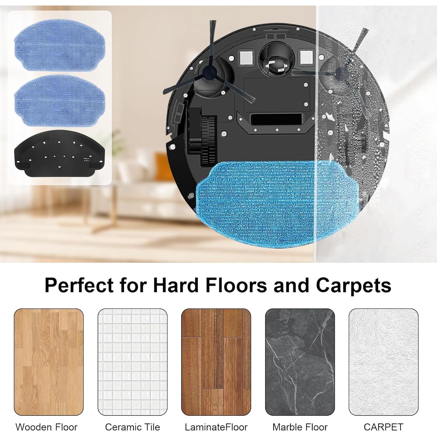 Juego de almohadillas de trapeador Fixbetter para MAMNV BR150/BR151