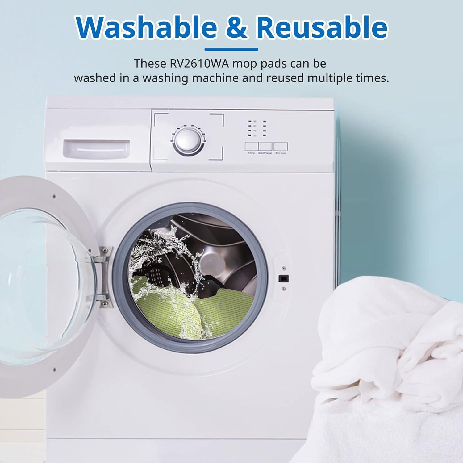 Almohadillas de Reemplazo JORAIR AV2610WA para Aspiradora Robot