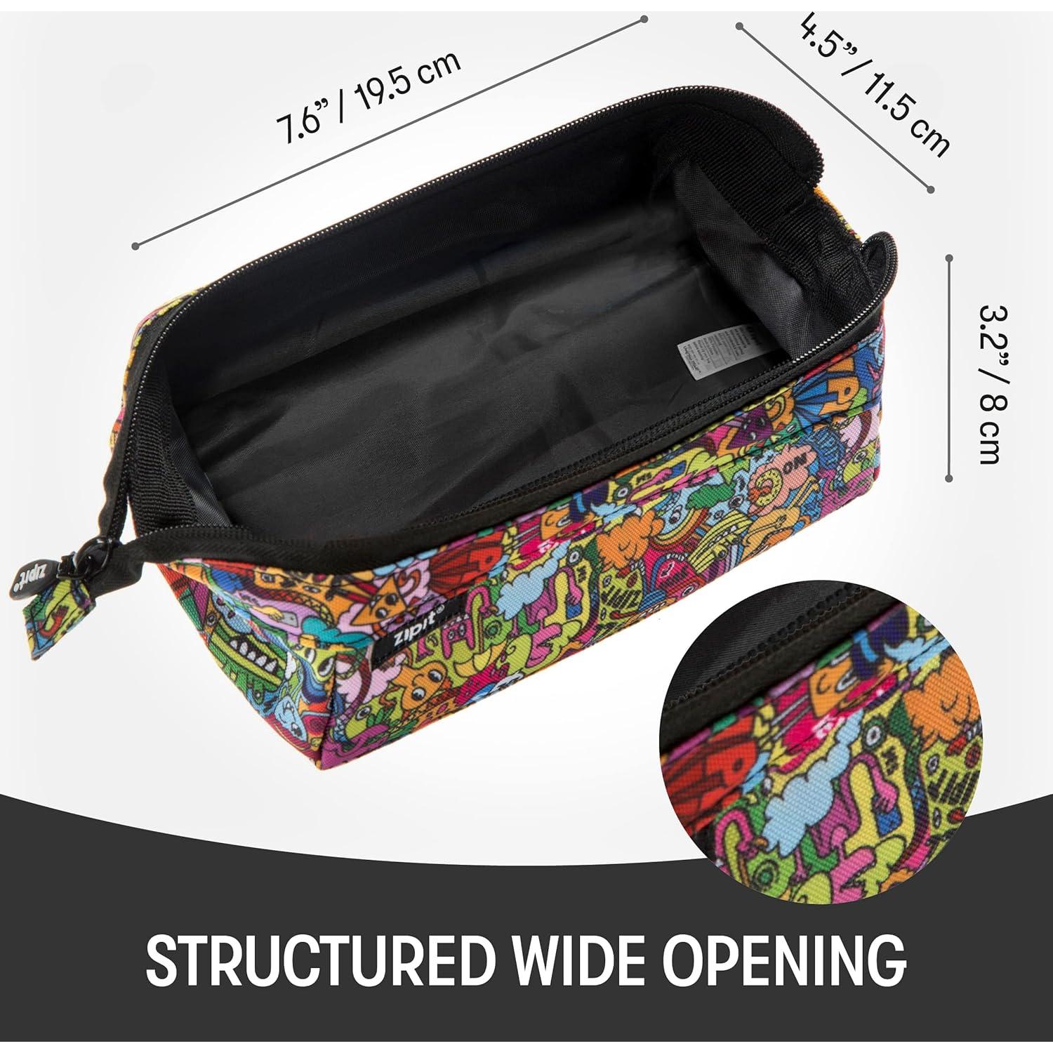 Estuche de Lápices ZIPIT Lenny Colorido Gran Capacidad