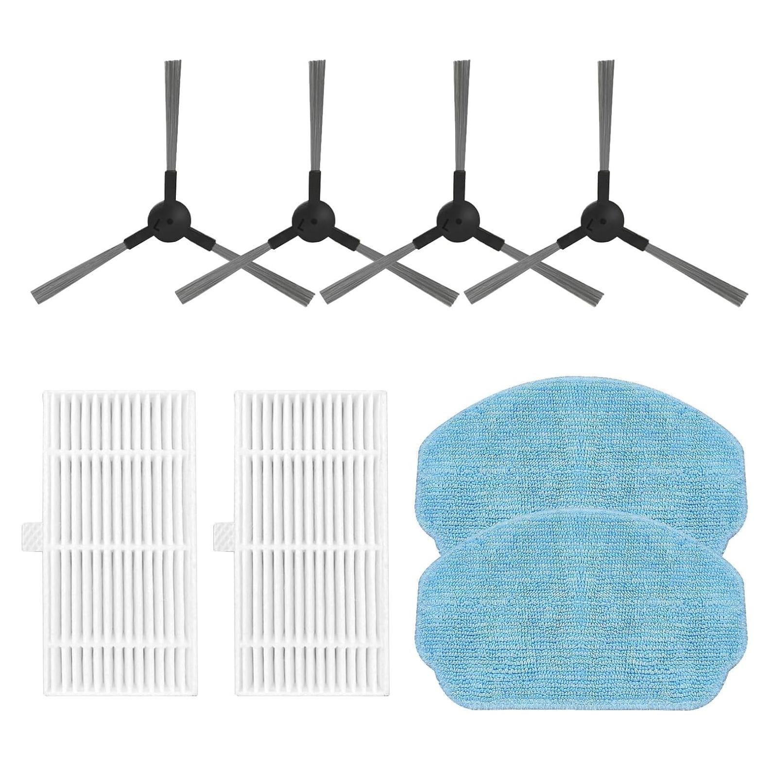 Kit de Accesorios Kingsea para Aspiradora BR150/BR151 - 4 Cepillos, 2 Filtros HEPA, 2 Paños de Mopa