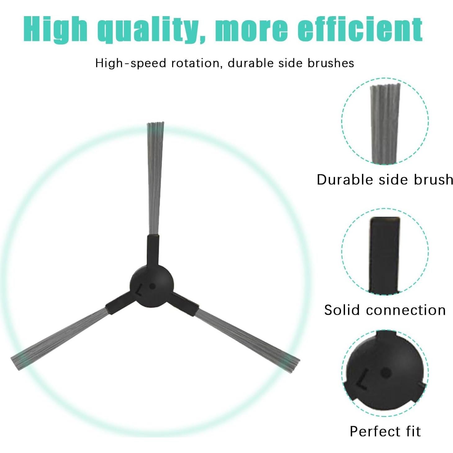 Kit de Accesorios Kingsea para Aspiradora BR150/BR151 - 4 Cepillos, 2 Filtros HEPA, 2 Paños de Mopa