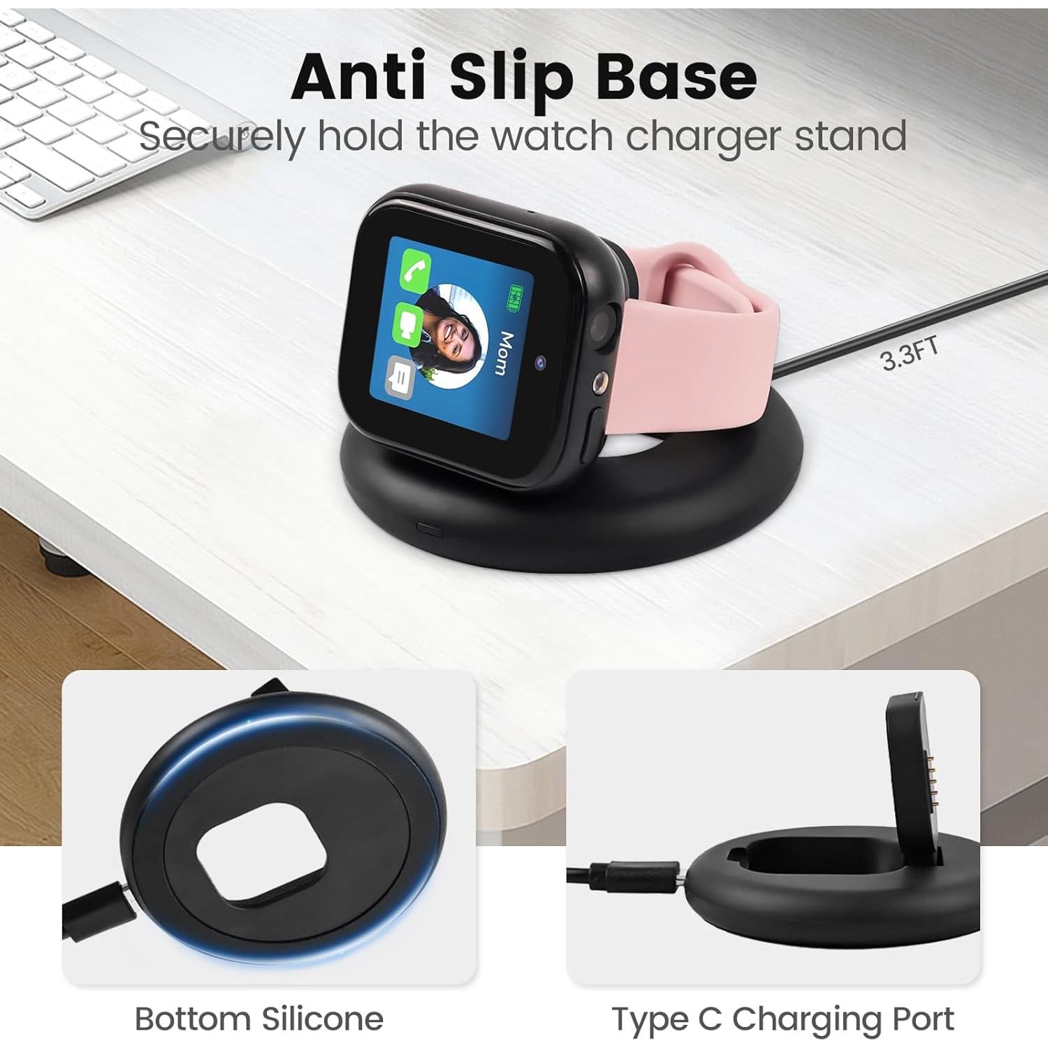 Cargador Magnético Plegable Syalcor para Reloj T-Mobile SyncUP Kids 2