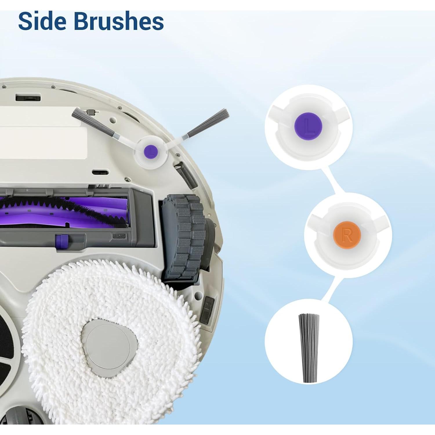 Kit de Repuestos 16 Piezas para Aspiradora Robot Narwal Freo