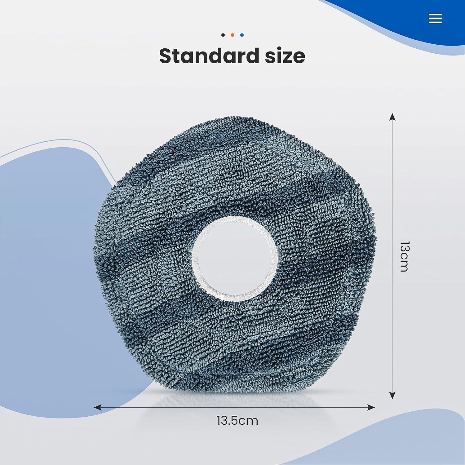 8 Almohadillas de Mopa AnDongo para Eufy X10 Pro Omni/X9 Pro