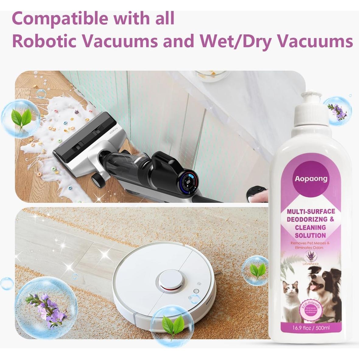 Limpiador de Pisos Multi-Superficie Aopaong 500ml Aroma Lavanda
