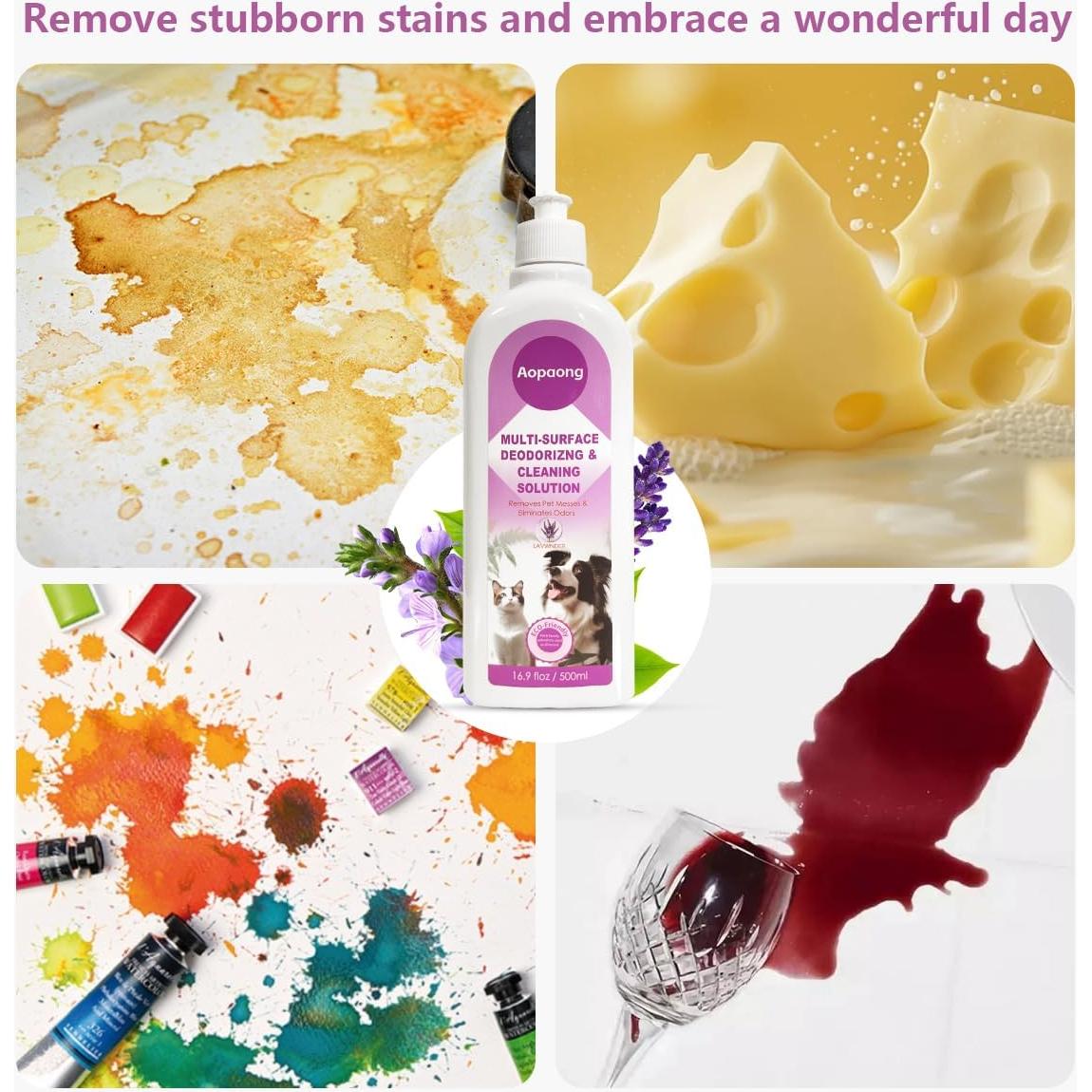 Limpiador de Pisos Multi-Superficie Aopaong 500ml Aroma Lavanda